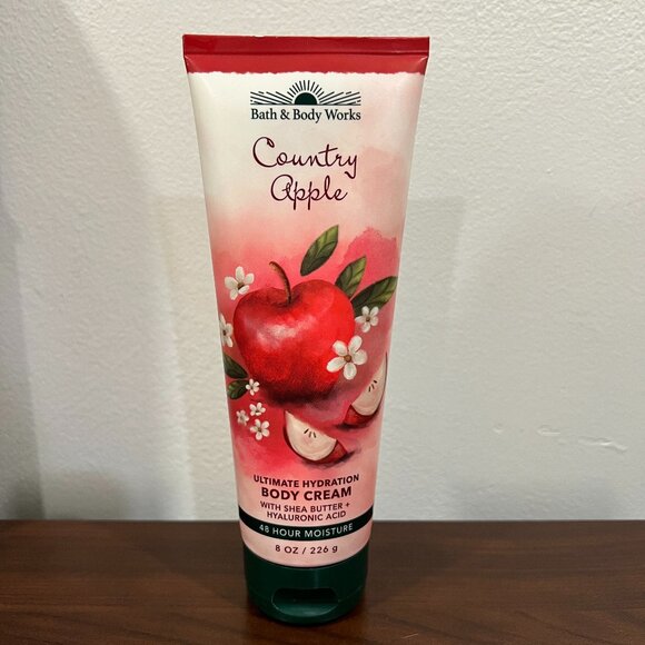 Bath and Body Works Country Apple Body Cream NEW - Picture 1 of 3
